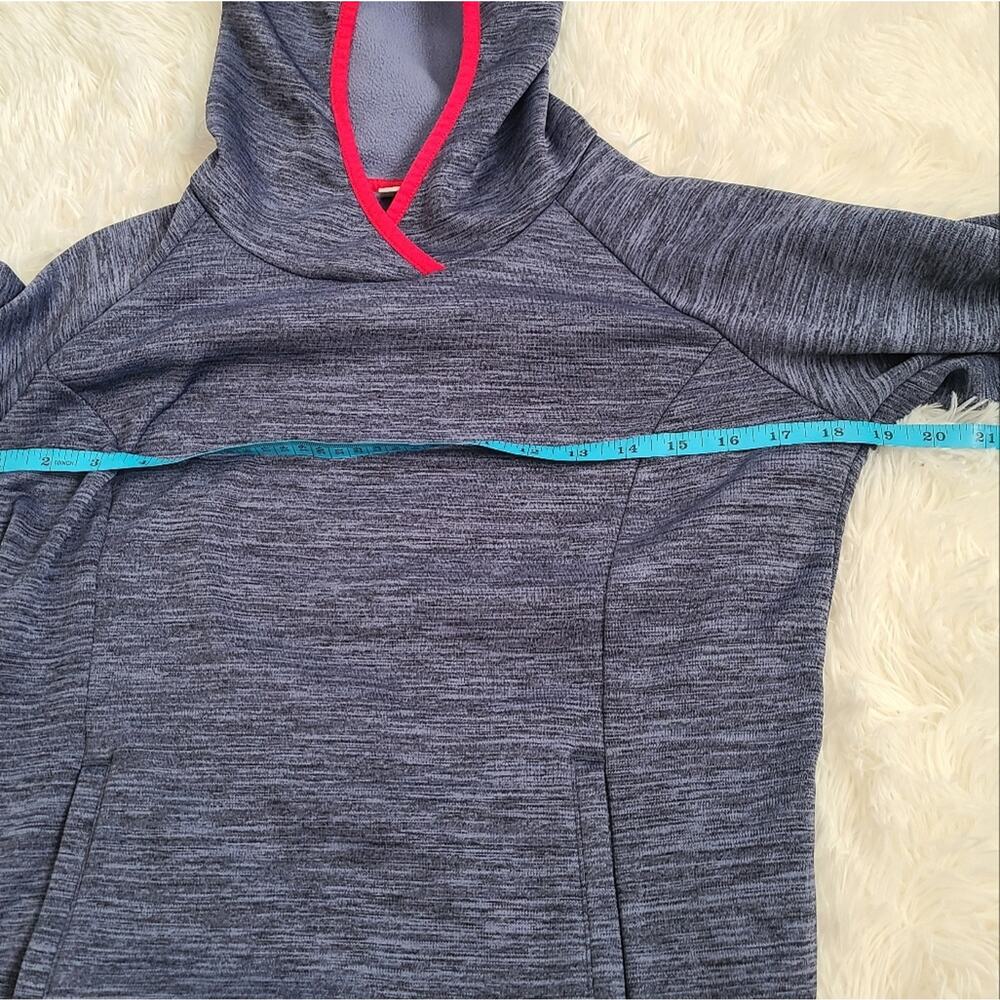 Columbia Blue And Pink Athletic Pullover Hoodie Extra Small - Picture 8 of 11